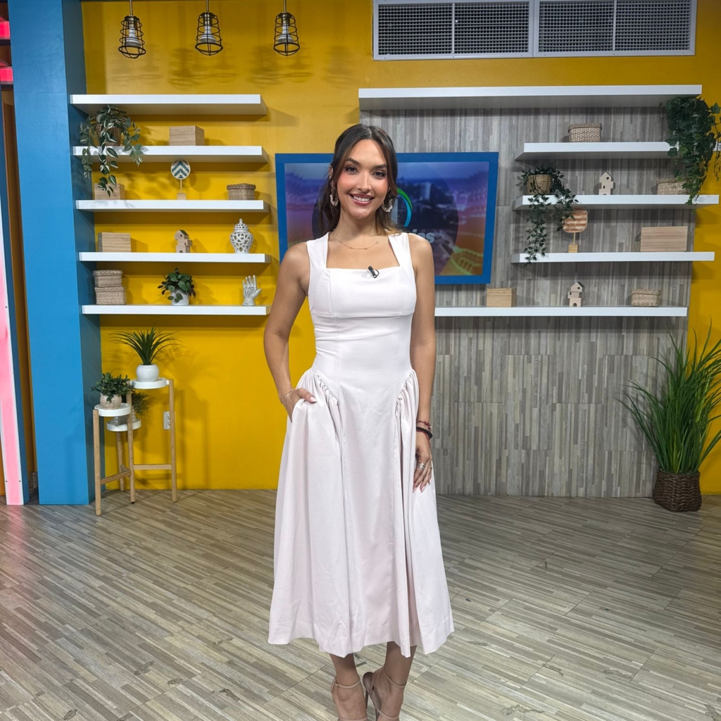 SERENITY BLUSH MAXI DRESS